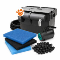 Kit filtro per laghetto con pompa e spugne