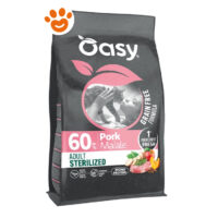 Sacco crocchette Oasy maiale adulto sterilizzato