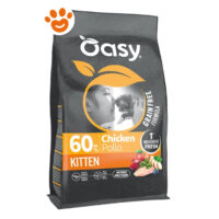 Sacco crocchette Oasy Kitten pollo grain free