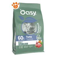 Sacco crocchette Oasy tonno gatto sterilizzato adulto