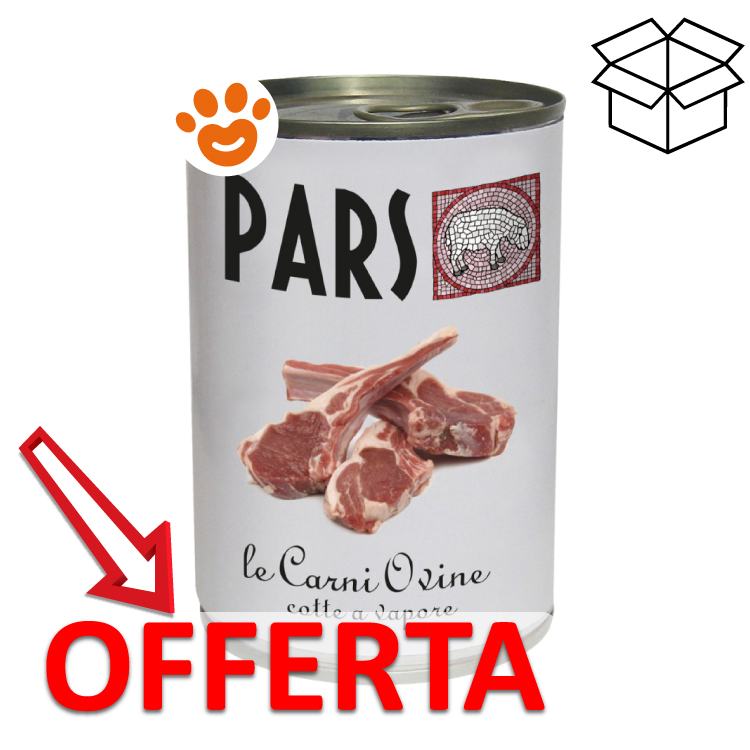 Barattolo PARS carne ovina in offerta