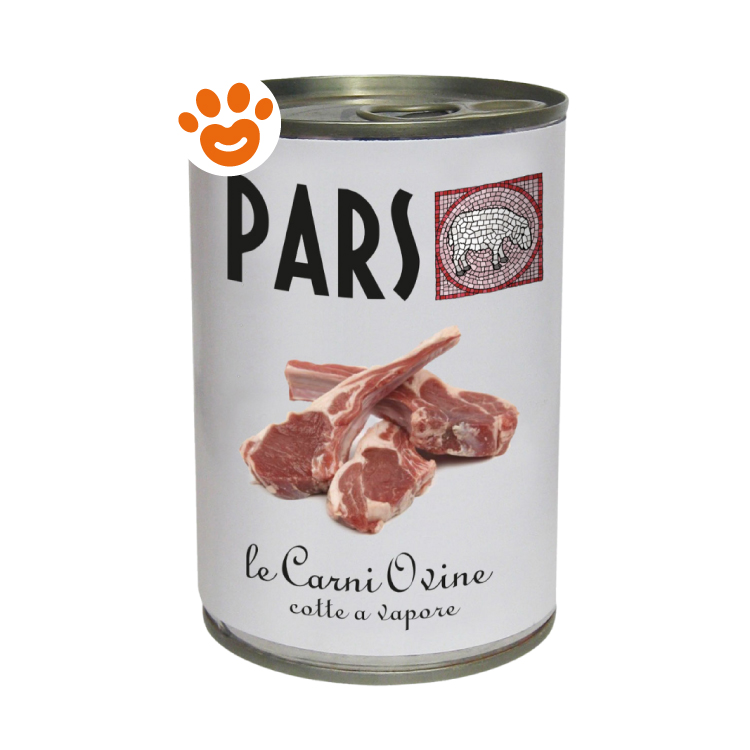 Barattolo di carne ovina cotta a vapore