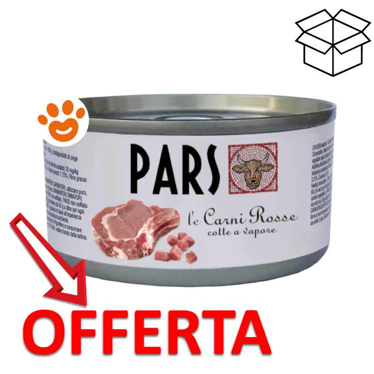 Scatoletta PARS carni rosse in offerta