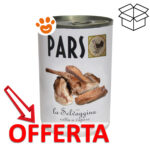 Lattina PARS selvaggina offerta promozionale