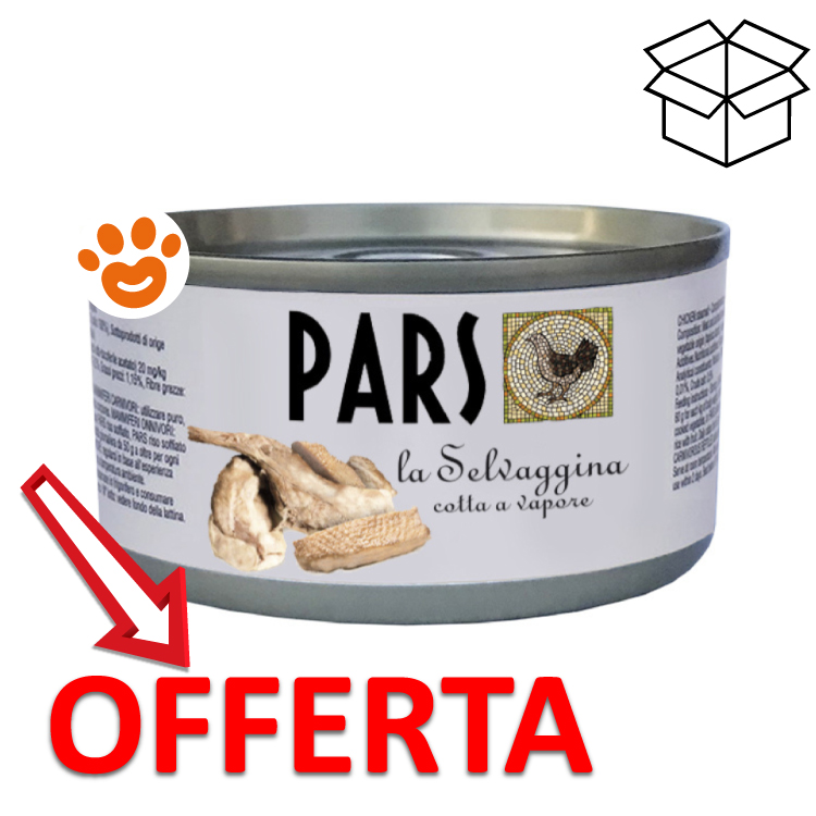 Scatoletta PARS La Selvaggina in offerta