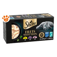 Confezione Sheba Filets Selection per gatti