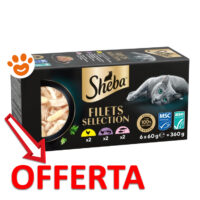 Confezione Sheba Filets Selection cibo per gatti