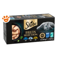 Scatola Sheba Filets Selection cibo per gatti