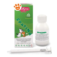 Integratore Epàtina per cani e gatti con flacone e siringa
