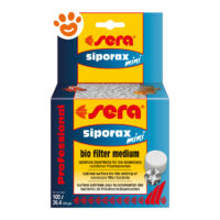 Confezione Sera Siporax Mini, materiale filtrante biologico per acquari
