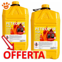 Due taniche Petropur Top da 18 litri in offerta