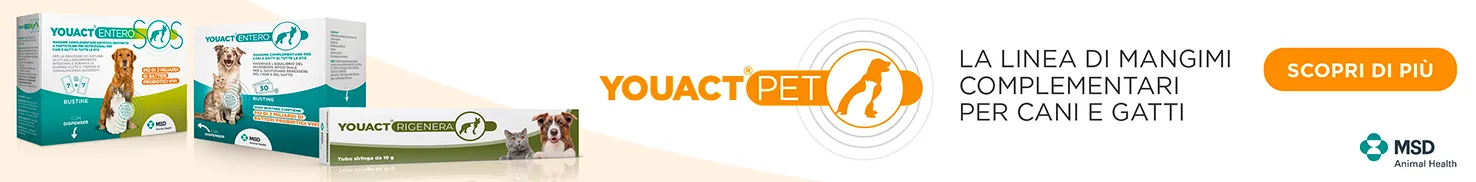 Linea Youact Pet di integratori per cani e gatti
