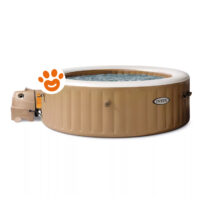 Spa idromassaggio gonfiabile Intex beige con pompa esterna