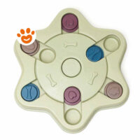 Gioco interattivo per cani con scomparti e pedine