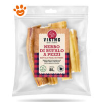 Snack per cani Viking, nerbo di bufalo a pezzi