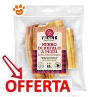 Snack per cani Nerbo di Bufalo Viking in offerta
