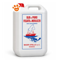 Tanica di olio di fegato di merluzzo