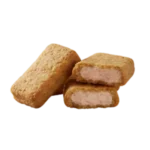 BISCOTTI Biscotti ripieni alla crema su sfondo nero