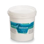 Secchio bianco di Gastrocure con etichetta turchese