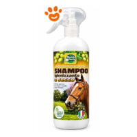 Shampoo igienizzante a secco spray per cavalli Mondo Verde