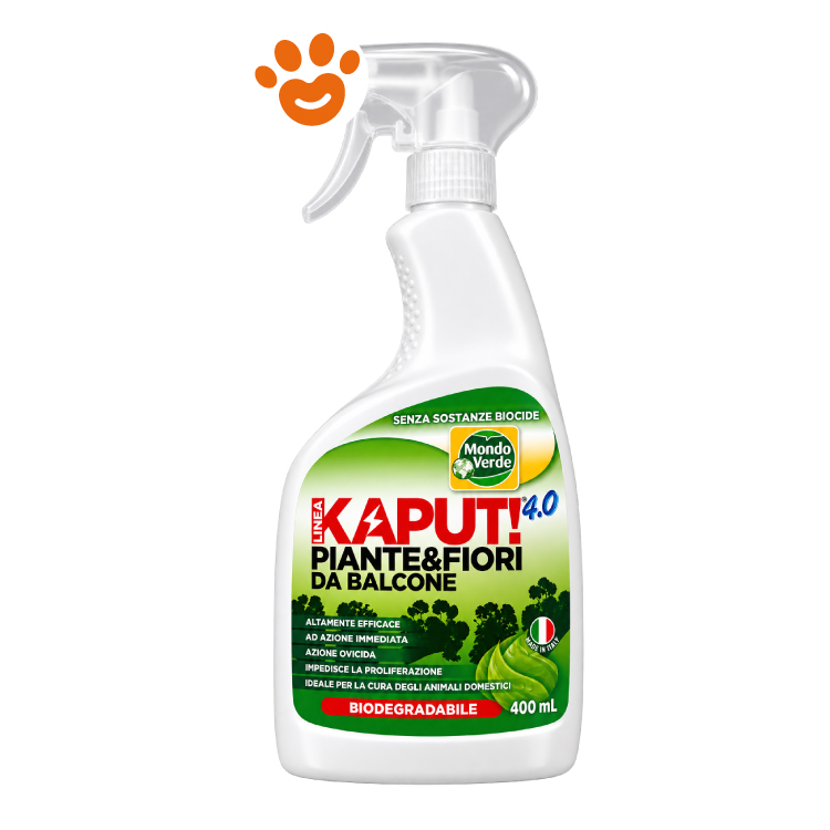 Spray Kaputt per piante e fiori da balcone