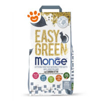Sacchetto lettiera vegetale Monge Easy Green per gatti
