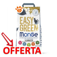 Sacchetto lettiera vegetale Monge Easy Green in offerta