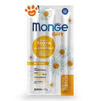 Snack Monge Gift per gattini con trota e camomilla