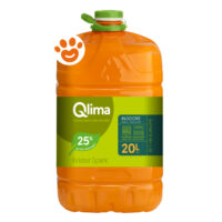Tanica arancione Qlima Kristal Spark da 20 litri