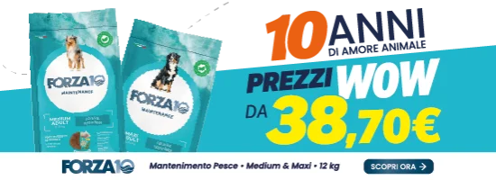 Offerta crocchette Forza10 Maintenance Pesce da 38,70€