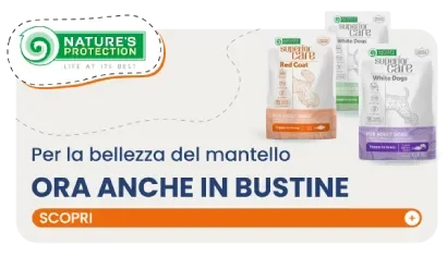 Buste Nature’s Protection per la bellezza del mantello dei cani
