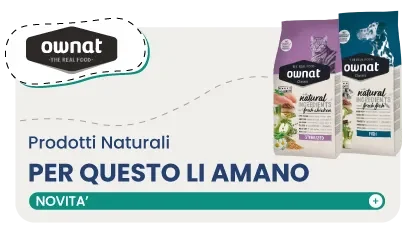 Prodotti naturali Ownat per cani di piccola taglia