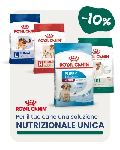 Sacchi Royal Canin per cani con sconto 10%