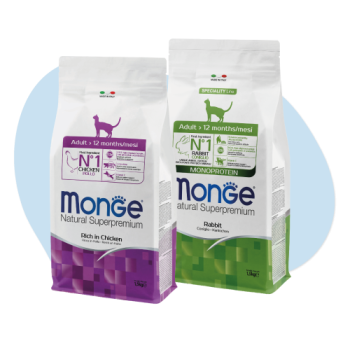Sacchi Monge Natural Superpremium pollo e coniglio